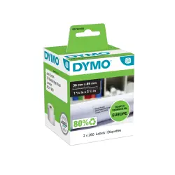 Etykiety DYMO adresowe duże - 89 x 36 mm biały S0722400 / 99012