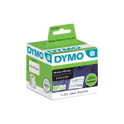 Etykiety DYMO na identyfikator transportowy imienny - 101 x 54 mm biały S0722430 / 99014
