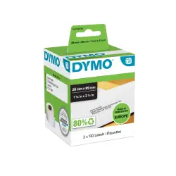 Etykiety DYMO standardowe adresowe - 89 x 28 mm biały S0722370 / 99010
