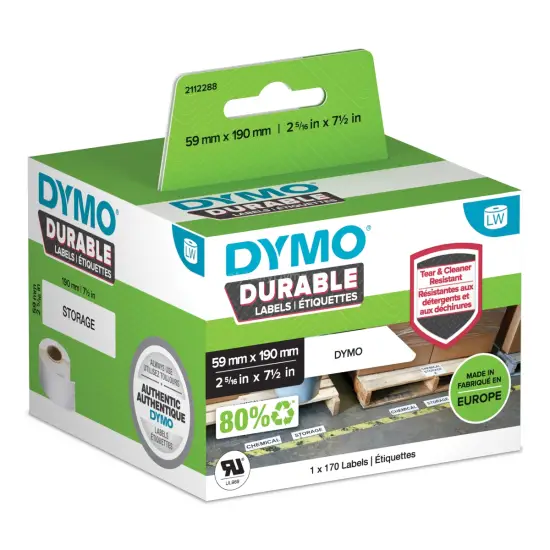 Etykiety DYMO Durable duża wielofunkcyjna - 59 x 190mm 2112288