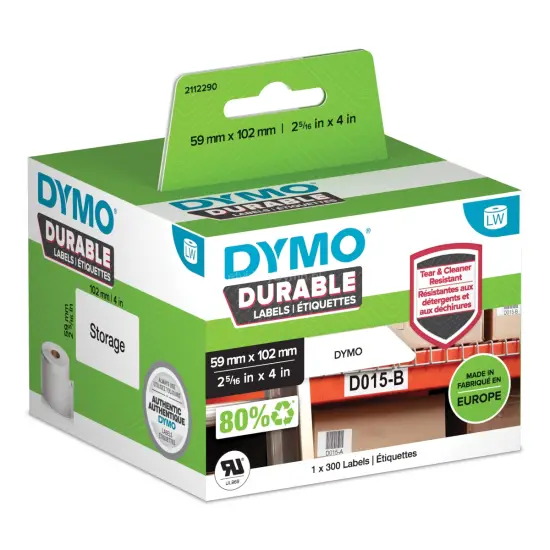 Etykiety DYMO Durable wysyłkowa - 59 x 102mm 2112290